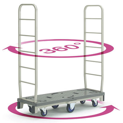 kwaliteit  Supermarket Steel Q235 500KGS Capacity Roll Cage Containers fabriek