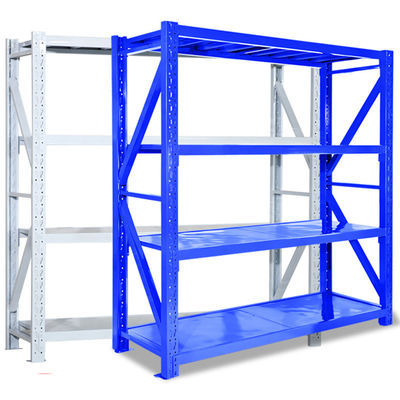 kwaliteit  Supermarket 4 shelves Steel Q235 Stackable Stillages fabriek