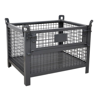 kwaliteit  Workshop 1.5T Capacity 1200mm Height Collapsible Metal Cage fabriek