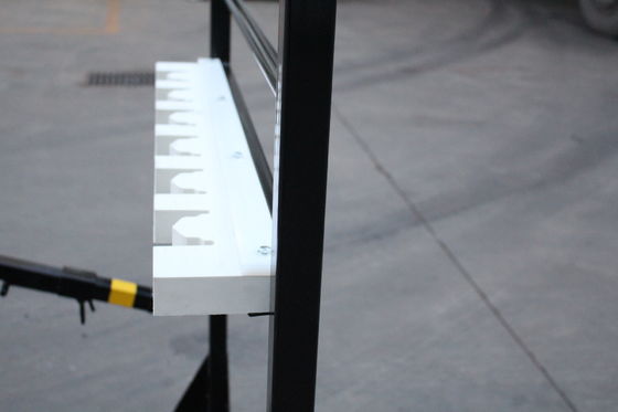 De zwarte Pallet van het het Buisstaalvervoer van de 4 Manieringang Vierkante