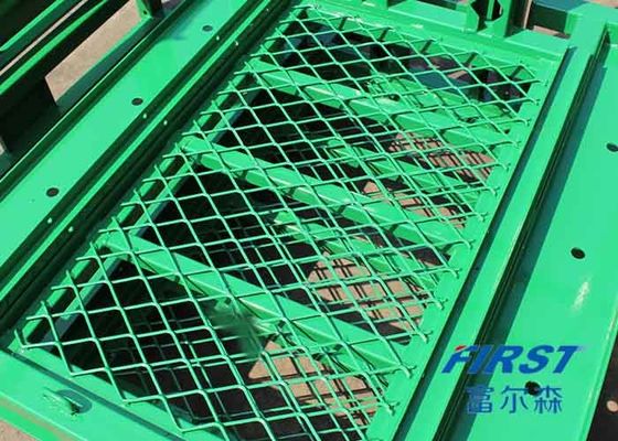 Het groene Poeder bedekte 1.5M Depth 60“ met een laag Stapelbare Staalpallets