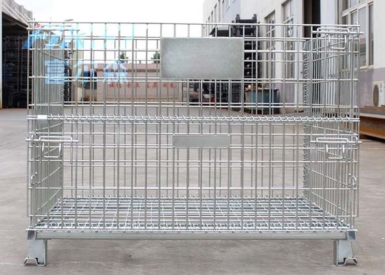 Vervoer 5/1 de Gegalvaniseerde Draad Mesh Box Pallet van Stackability RAL