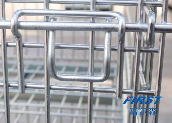 Stapelbaar Staal Q235 50*50mm Draad Mesh Box Pallet