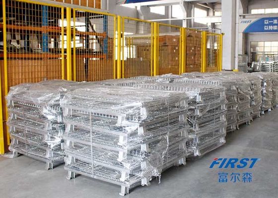 Vier Ringen 0.31m3 6.3mm Maatdraad Mesh Box Pallet