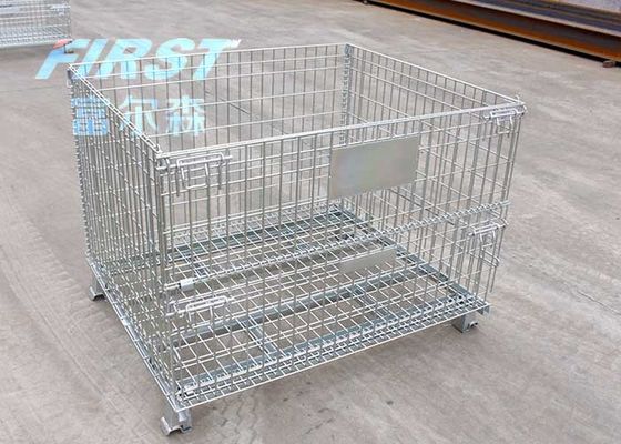 Vier Ringen 0.31m3 6.3mm Maatdraad Mesh Box Pallet
