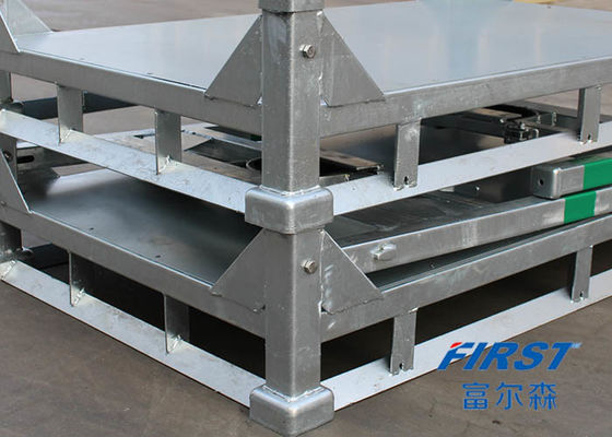 ISO galvaniseerde 4 Laag Stapelend 1.5T-de Pallet van het Staalvervoer