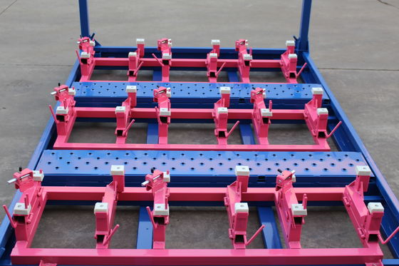 2000KGS Pallets van het 4 Lagen de Afneembare Stapelbare Staal
