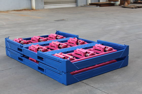 ISO-Pallets van het Pakhuis de Op zwaar werk berekende 2400 Pond Stapelbare Staal