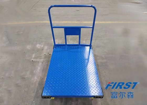 Het Platformkarretje van het logistiek Blauw 300KG 500*700mm Staal