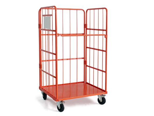 De Kleur van de de Maniereningang RAL van ISO 4 galvaniseerde Broodjes Logistisch Karretje