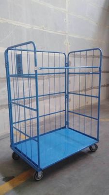 De Kleur van de de Maniereningang RAL van ISO 4 galvaniseerde Broodjes Logistisch Karretje