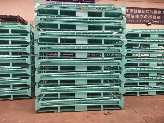 Vorktoegang 50*100mm Netwerk 6.0mm de Palletkooien van het Draadmetaal