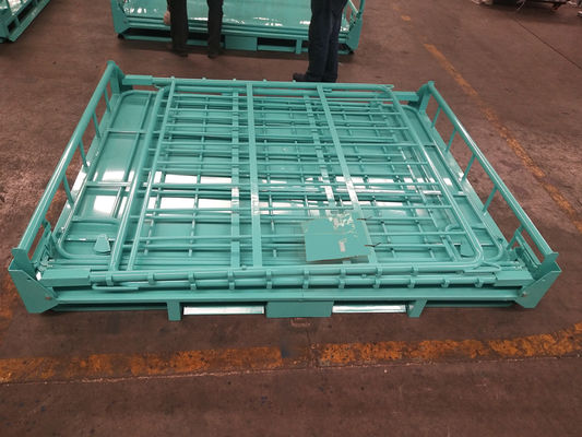 Vorktoegang 50*100mm Netwerk 6.0mm de Palletkooien van het Draadmetaal