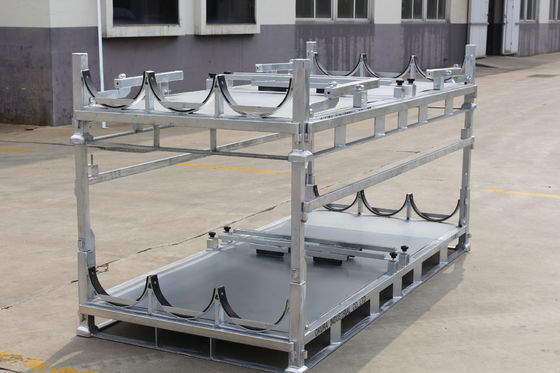De vouwbare van het de Hete Onderdompelingszink van 1500KGS Pallet van het het Staalvervoer