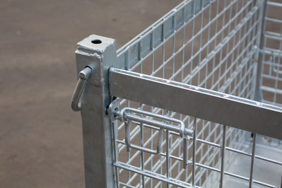 Van het het Staalq235 Metaal van workshopvervoer Beweegbare 6.4mm de Draadcontainer