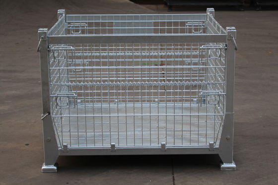 Van het het Staalq235 Metaal van workshopvervoer Beweegbare 6.4mm de Draadcontainer